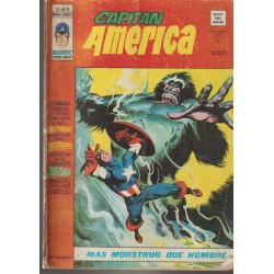 CAPITAN AMERICA ED.VERTICE VOL.3 Nº 18 MAS MONSTRUO QUE HOMBRE