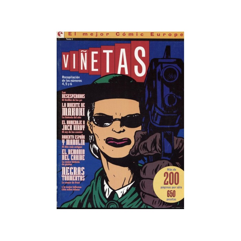 REVISTA VIÑETAS Nº 4 AL 6 EN UN RETAPADO