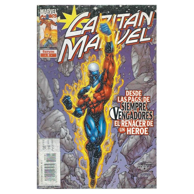 CAPITAN MARVEL VOL.1 ED.FORUM Nº 1 A 4