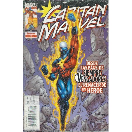 CAPITAN MARVEL VOL.1 ED.FORUM Nº 1 A 4