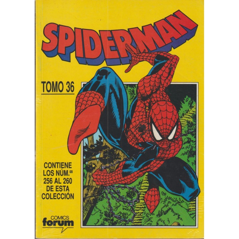 SPIDERMAN VOL.1 Nº 256 AL 260 EN UN RETAPADO TOMO 36