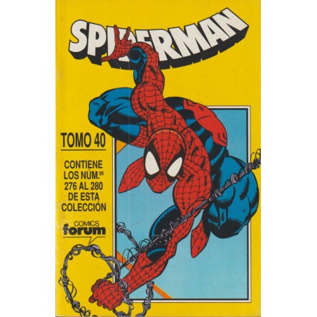 SPIDERMAN VOL.1 Nº 276 AL 280 EN UN RETAPADO TOMO 40