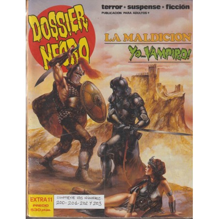 DOSSIER NEGRO Nº 200 A 203 EN UN RETAPADO