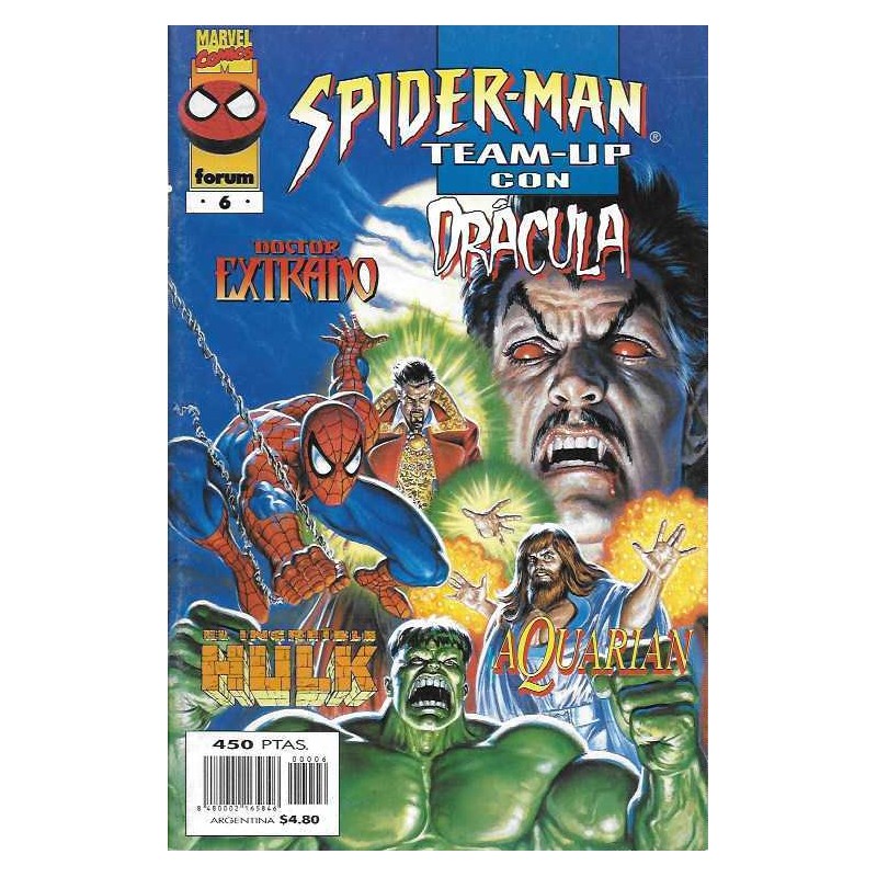 SPIDERMAN TEAM-UP VOL.2 Nº 6 SPIDERMAN CON EL DOCTOR EXTRAÑO Y DRACULA