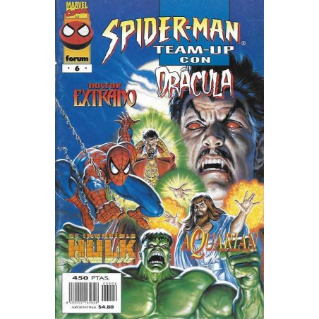 SPIDERMAN TEAM-UP VOL.2 Nº 6 SPIDERMAN CON EL DOCTOR EXTRAÑO Y DRACULA