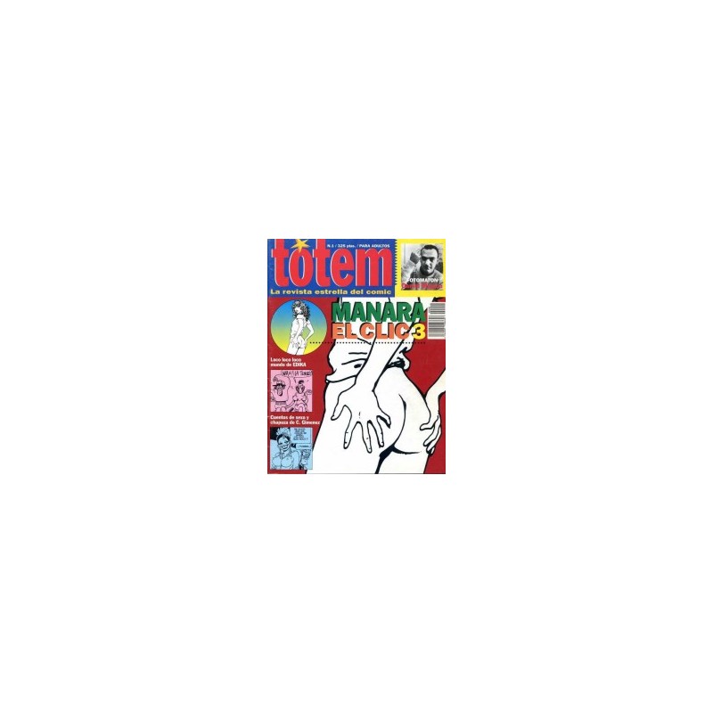 TOTEM NUEVA EPOCA LA REVISTA ESTRELLA DEL COMIX Nº 1 A 3 ,6 A 8