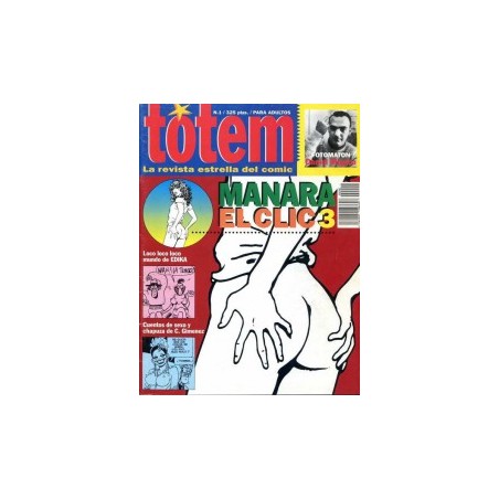 TOTEM NUEVA EPOCA LA REVISTA ESTRELLA DEL COMIX Nº 1 A 3 ,6 A 8