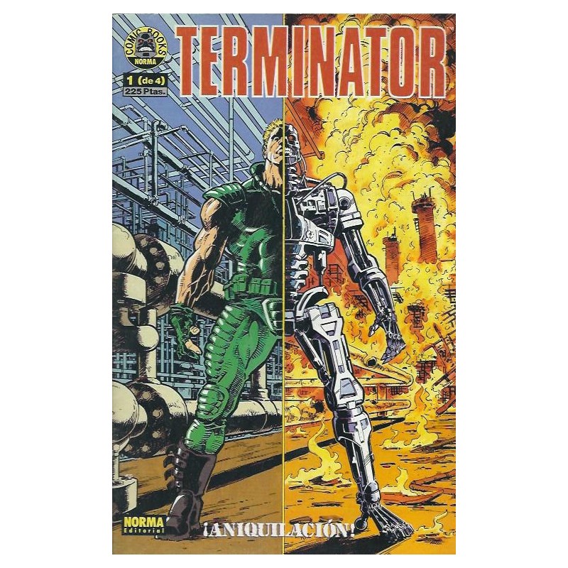 TERMINATOR 1ª SERIE COMIC-BOOK , COLECCION COMPLETA Nº 1 AL 4