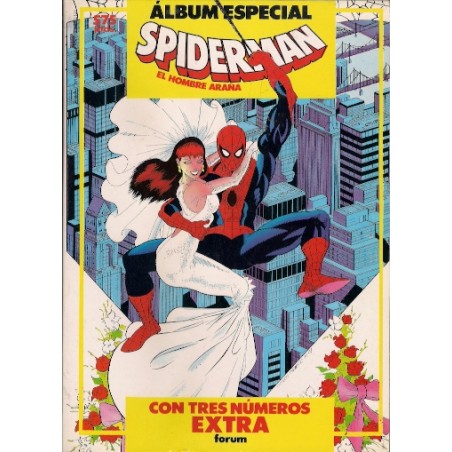 ALBUMES ESPECIALES SPIDERMAN ED.FORUM AÑOS 1987 A 1990 CONTIENE LOS ESPECIALES DE PRIMAVERA , VERANO , INVIERNO Y OTOÑO AÑOS 1987-1990