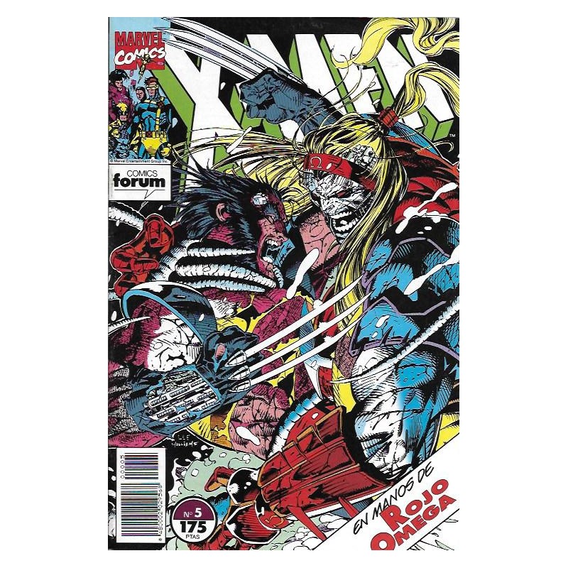 X-MEN VOL.1 ED.FORUM Nº 1 AL 5 POR CLAREMONT Y JIM LEE