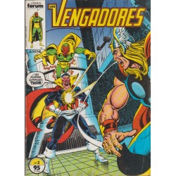 LOS VENGADORES VOL.1 ED.FORUM Nº 1 Y 2 , 1ª EDICION