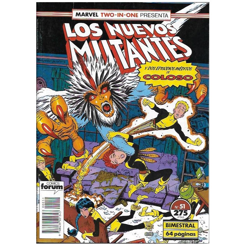 LOS NUEVOS MUTANTES VOL.1 ED.FORUM Nº 51