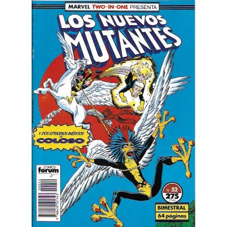 LOS NUEVOS MUTANTES VOL.1 ED.FORUM Nº 52