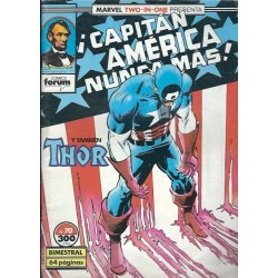 CAPITAN AMERICA VOL.1 Nº 70 ED.FORUM ¡ CAPITAN AMERICA NUNCA MAS ¡