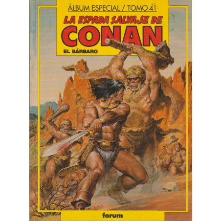 LA ESPADA SALVAJE DE CONAN VOL.1 Nº 164 AL 167 EN UN RETAPADO