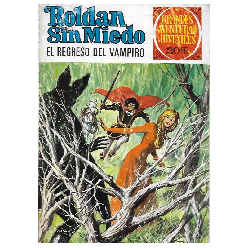 GRANDES AVENTURAS JUVENILES Nº 63 ROLDAN SIN MIEDO Nº 3 : EL REGRESO DEL VAMPIRO