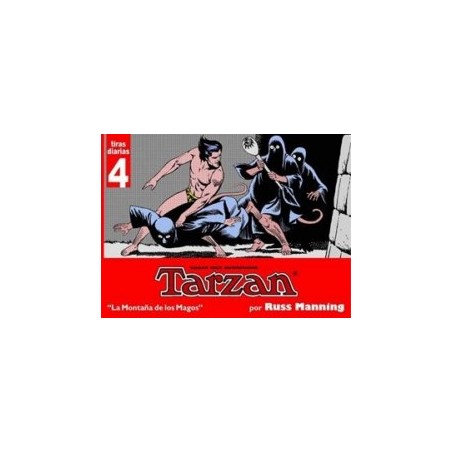 TARZAN TIRAS DIARIAS POR RUSS MANNING VOL.3 Y 4