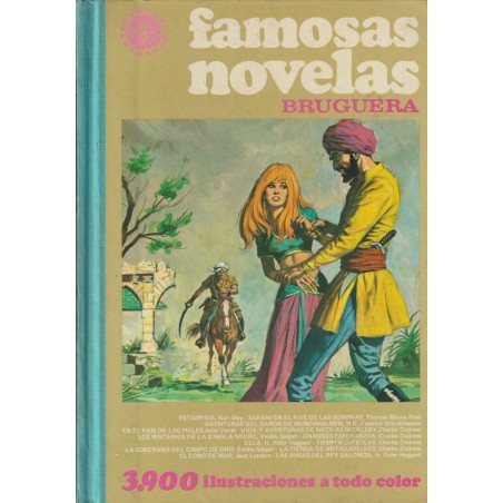 FAMOSAS NOVELAS ED.BRUGUERA VOL.XII  Nº 12 ,2ª EDICION MAYO 1979