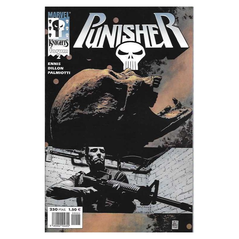 PUNISHER MARVEL KNIGHTS VOL.1 NUMEROS 1 Y 2 DE 12 POR GARTH ENNIS