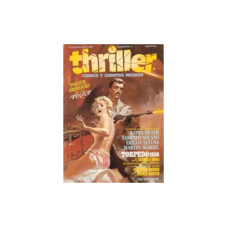 THRILLER COMICS Y CUENTOS NEGROS Nº 1 A 3