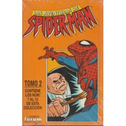 LAS AVENTURAS DE SPIDERMAN VOL.2 COLECCION COMPLETA 12 EJEMPLARES EN 2 RETAPADOS