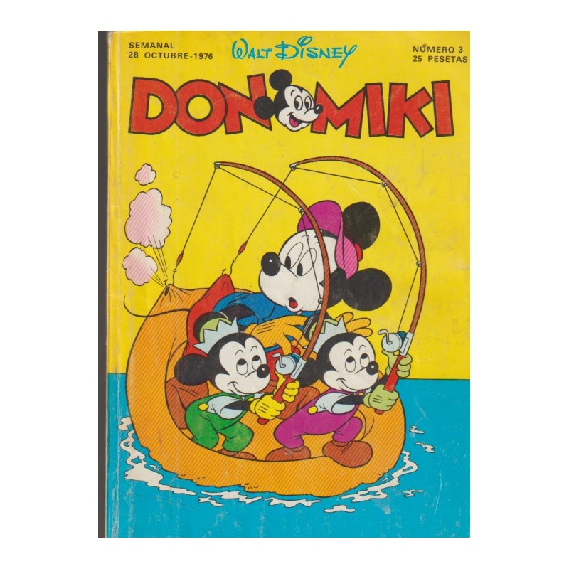 DON MIKI Nº 1 AL 10 , todos los tomitos tienen el cupon de puntos del club don miki de la ultima pagina recortado