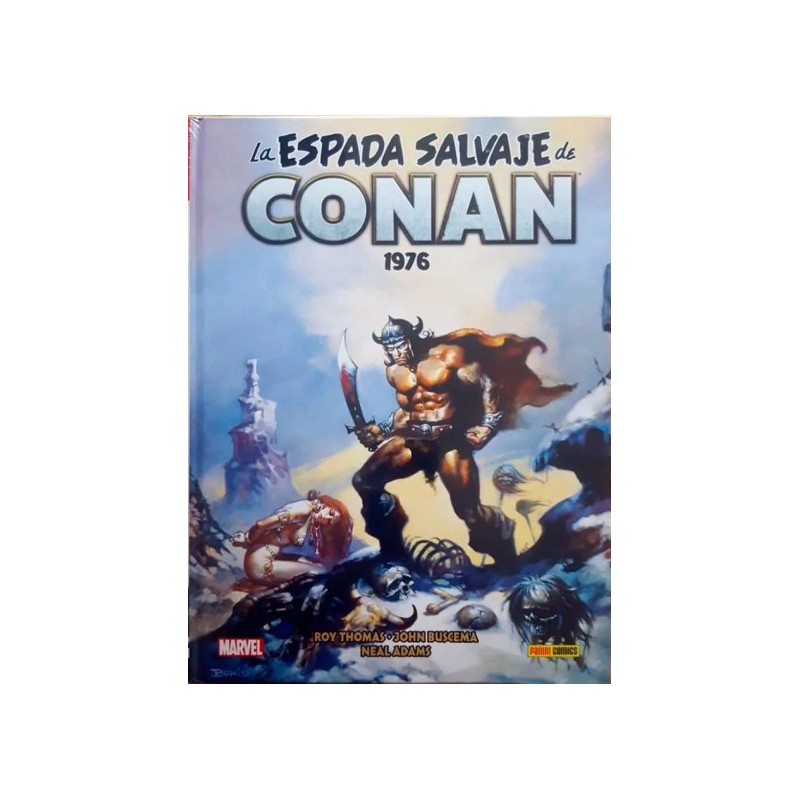 LA ESPADA SALVAJE DE CONAN Nº 2 1976 MARVEL LIMITED EDITION OMNIBUS PANINI IMPECABLE PRECINTADO