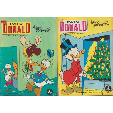 PATO DONALD EDICIONES RECREATIVAS NUMEROS DISPONIBLES