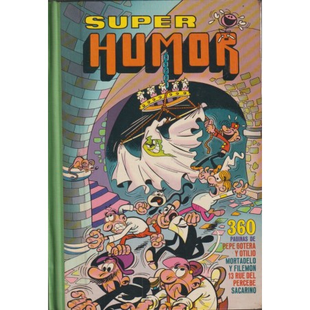 SUPER HUMOR ED.BRUGUERA 1ª ED VOL.VI 360 PAGINAS DE PEPE GOTERA Y OTILIO ,MORTADELO Y FILEMON ,13 RUE DEL PERCEBE Y SACARINO ,1 DE DICIEMBRE DE 1975