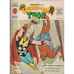 SUPER HEROES PRESENTA VOL.2 ED.VERTICE Nº 6 SPIDERMAN Y THOR :DOS MUNDOS QUE CONQUISTAR