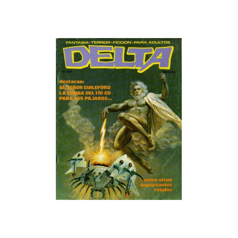 DELTA Nº 23 FANTASIA ,TERROR,FICCION PARA ADULTOS