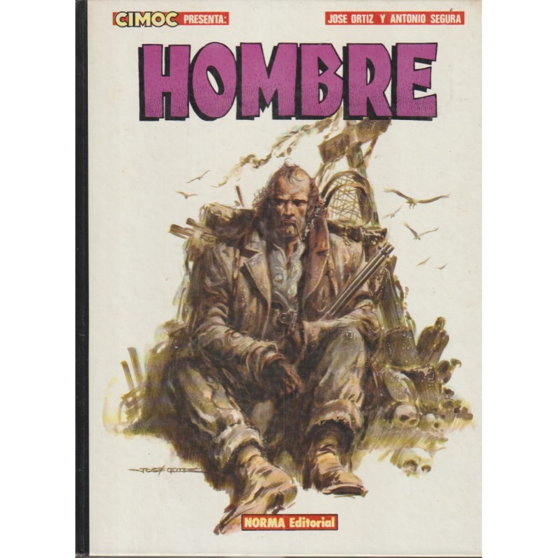 COLECCION CIMOC CARTONE Nº 4 HOMBRE POR ANTONIO SEGURA Y JOSE ORTIZ