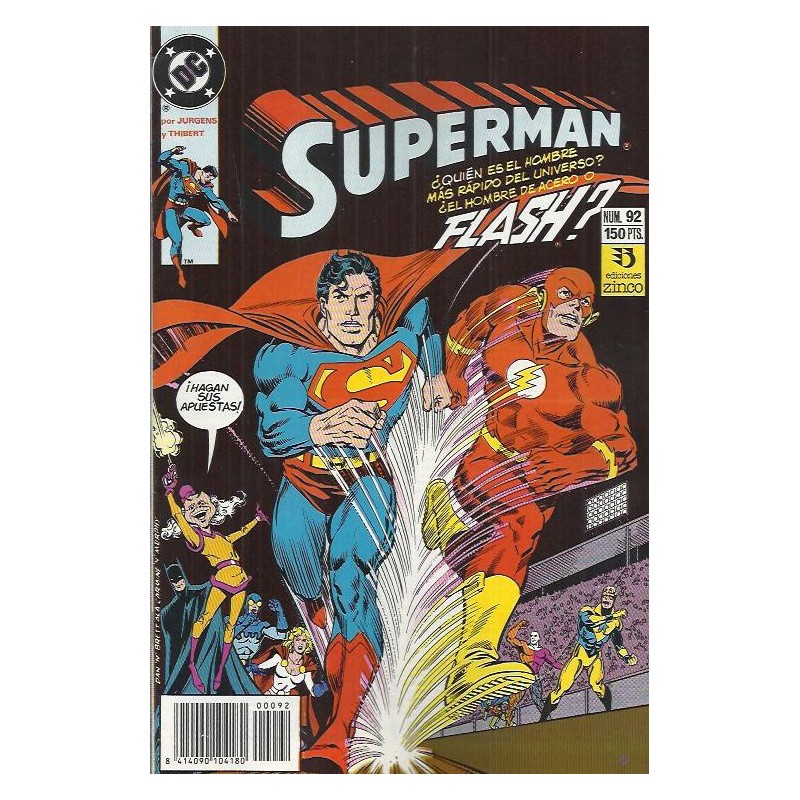 SUPERMASN VOL.2 Nº 1 AL 94 EDICIONES ZINCO, SUELTOS Y EN RETAPADOS POR JOHN BYRNE, JERRY ORDWAY Y GEORGE PEREZ