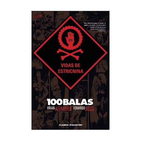 100 BALAS ED.PLANETA : VIDAS DE ESTRICNINA ( Nº 59 AL 67 USA )