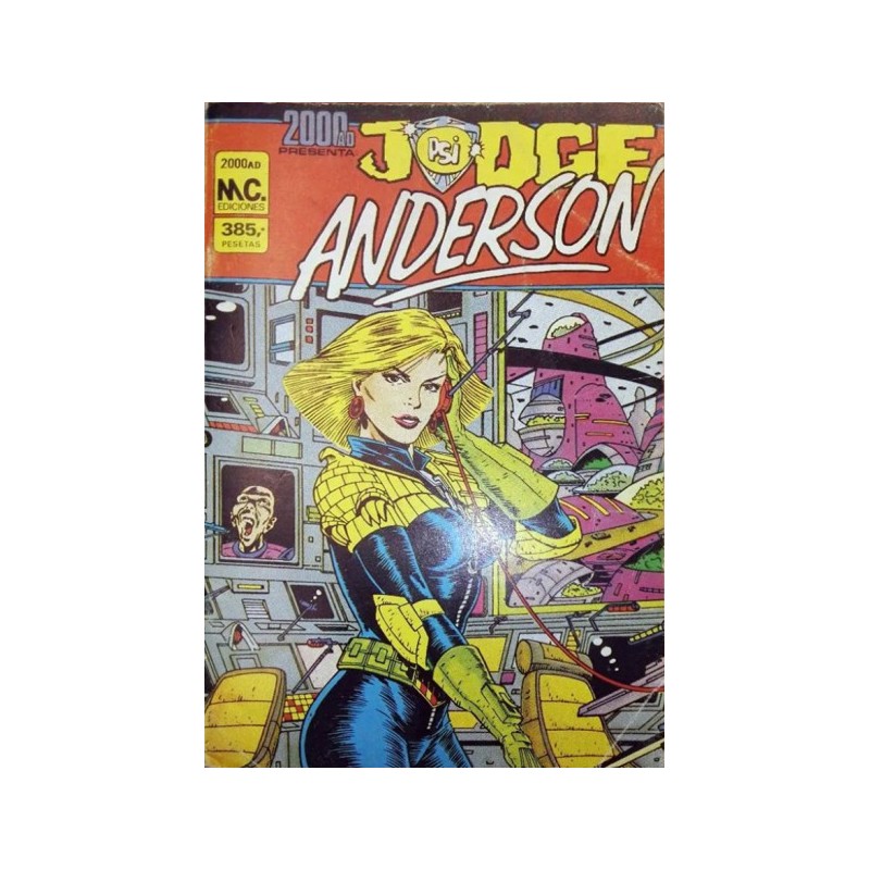 2000 AD Nº 5 AL 8 EN UN RETAPAdo : judge anderson 5 y 6 , Strontium Dog 7 y Dan Dare nº 8