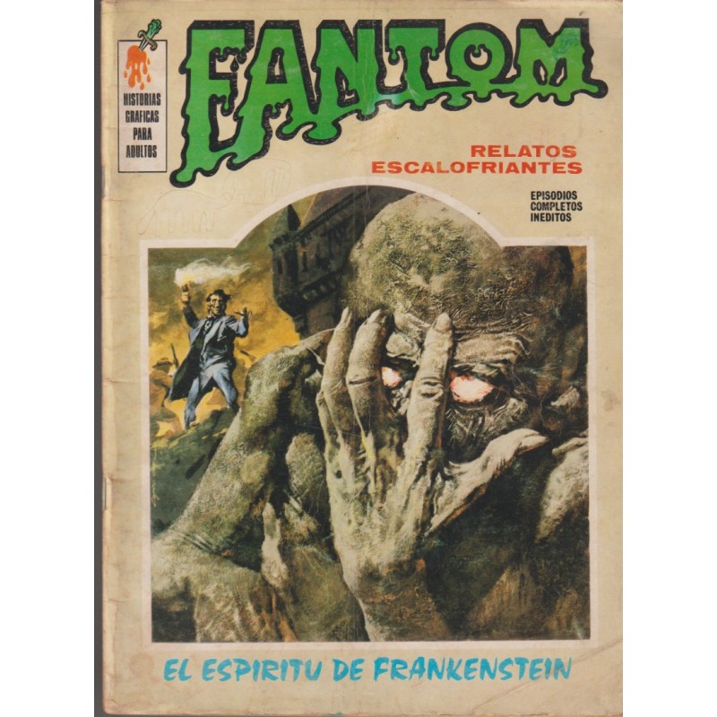 FANTOM ED.VERTICE VOL.1 Nº 5 EL ESPIRITU DE FRANKENSTEIN