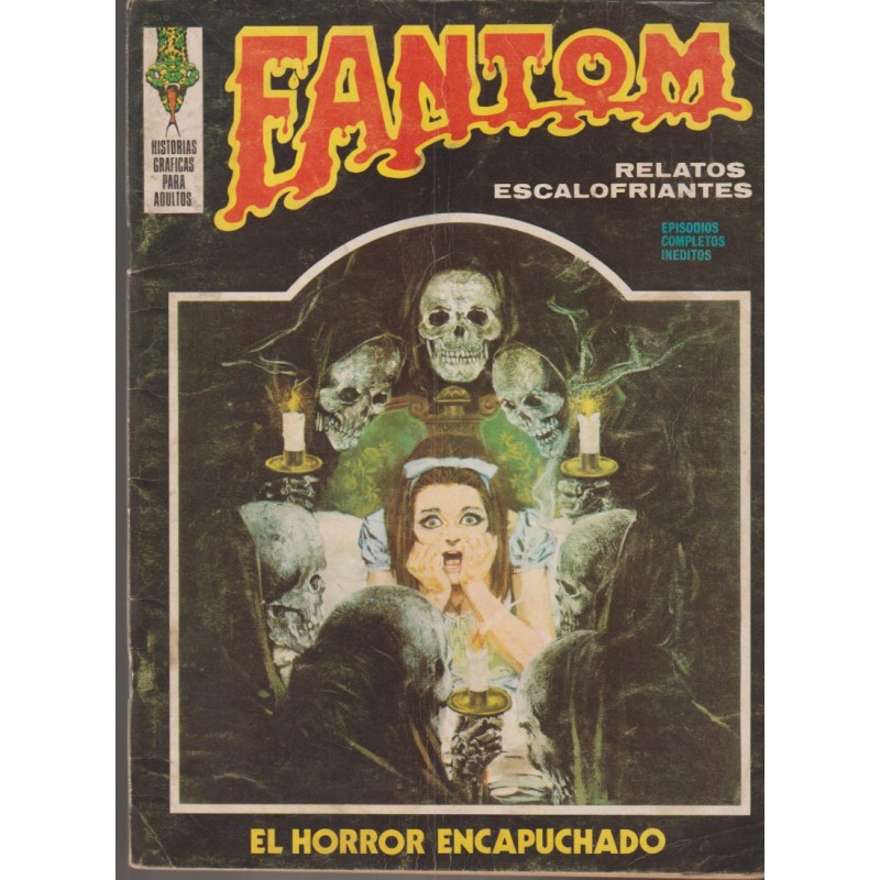 FANTOM ED.VERTICE VOL.1 Nº 9 EL HORROR ENCAPUCHADO