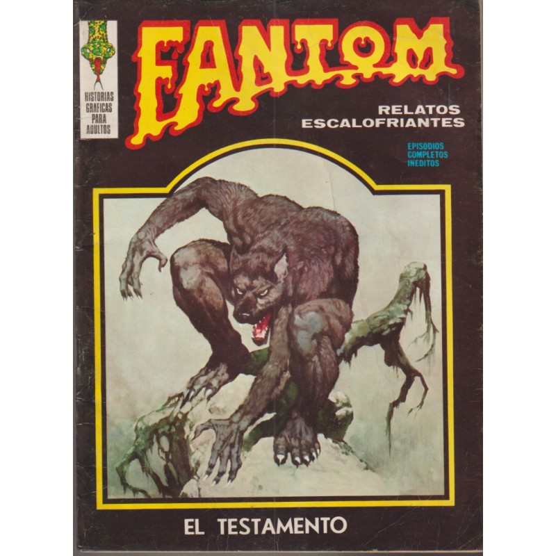 FANTOM ED.VERTICE VOL.1 Nº 28 EL TESTAMENTO