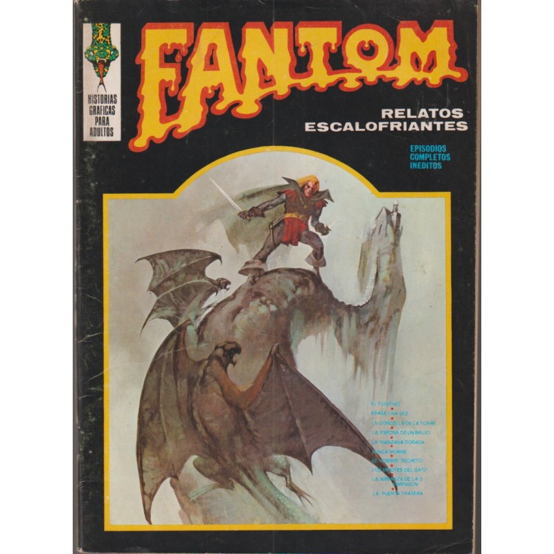 FANTOM ED.VERTICE VOL.1 Nº 30 EL FUGITIVO , ERASE UNA VEZ ...