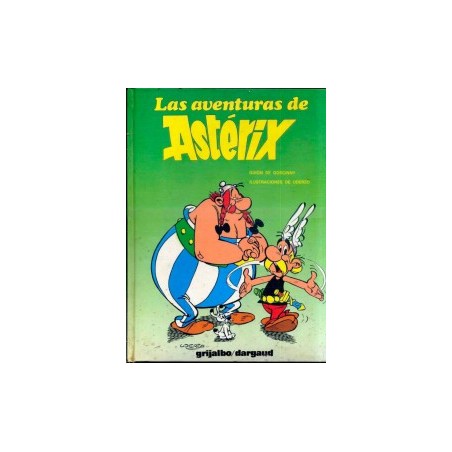 LAS AVENTURAS DE ASTERIX COL.COMPLETA 8 VOLUMENES , ENCUADERNADA EN GUAFLEX