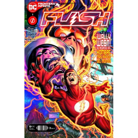 FLASH Nº 73 AL 75 COMIC-BOOK ED.ECC , FRONTERA INFINITA