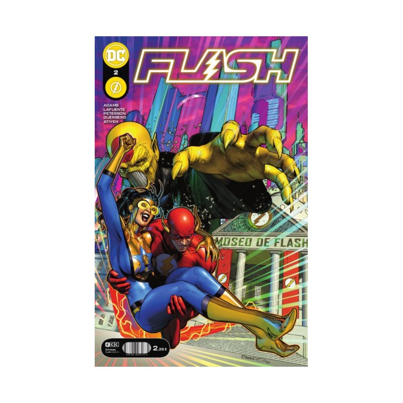 FLASH Nº 73 AL 75 COMIC-BOOK ED.ECC , FRONTERA INFINITA