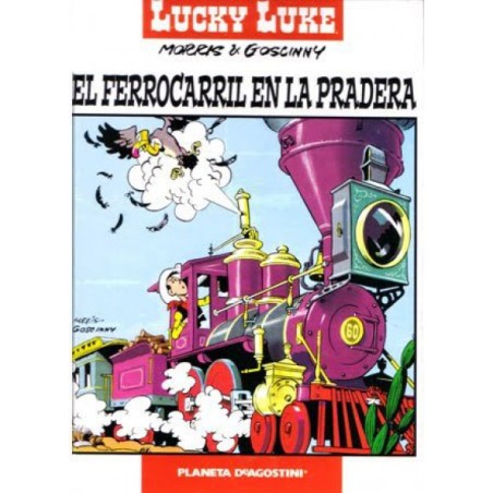 LUCKY LUKE ED.PLANETA Nº 2 EL FERROCARRIL EN LA PRADERA