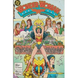 WONDER WOMAN ED.ZINCO DE GEORGE PEREZ Nº 1 AL 17 , EXCELENTE ESTADO PERO PROCEDENTES DE RETAPADO