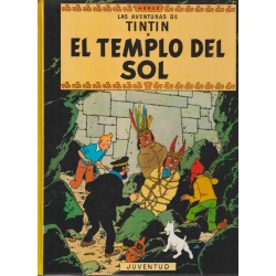 TINTIN CARTONE LAS 7 BOLAS DE CRISTAL Y EL TEMPLO DEL SOL