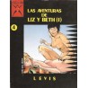 COLECCION X  COMICS PARA ADULTOS EDITORIAL LA CUPULA NUMERO 4,9,20 Y 28 - LAS AVENTURAS DE LIZ Y BETH COMPLETA 4 ALBUMES POR LEVIS