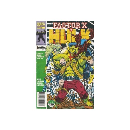 FACTOR X Y HULK POR PETER DAVID Y DALE KEOWN Nº 1 Y 2