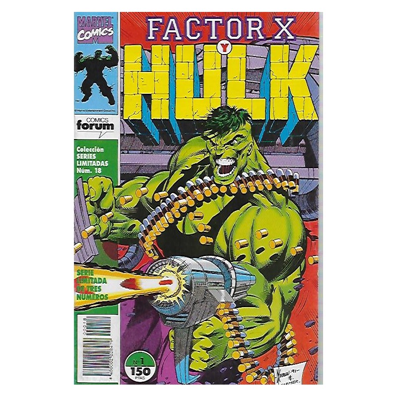 FACTOR X Y HULK POR PETER DAVID Y DALE KEOWN Nº 1