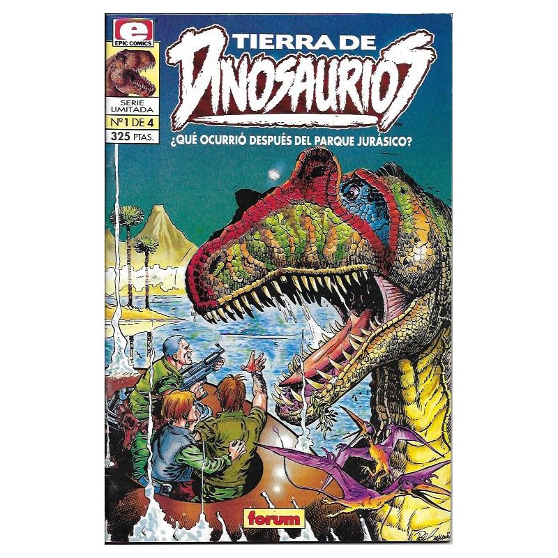 TIERRA DE DINOSAURIOS Nº 1 DE 4