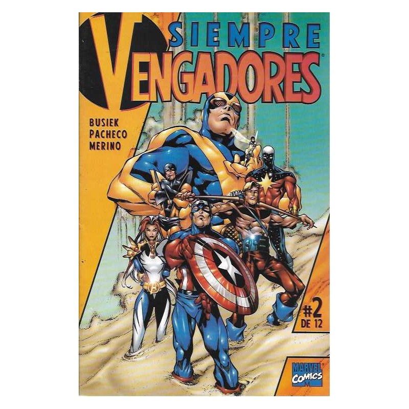 SIEMPRE VENGADORES Nº 2 DE 12 POR BUSIEK Y CARLOS PACHECO